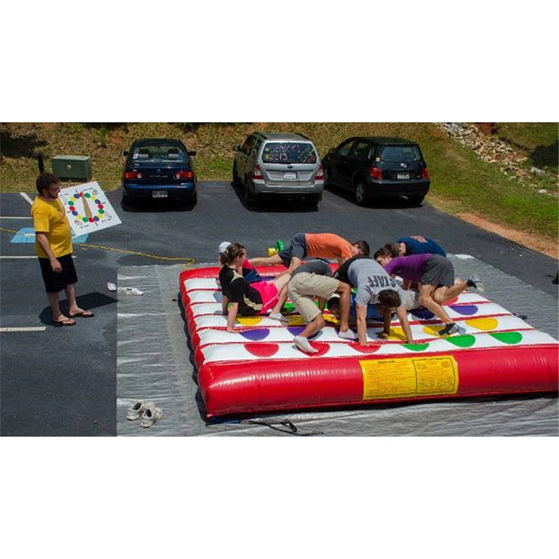 Inflatable Mega Twister Game For Adults  Mattress Jousting Game for Sale