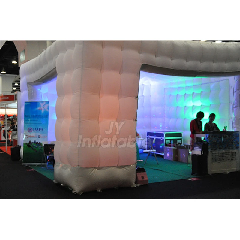 Factory Price Custom Large LED Inflatable Tent Party Inflatable Cube Tent For Sale