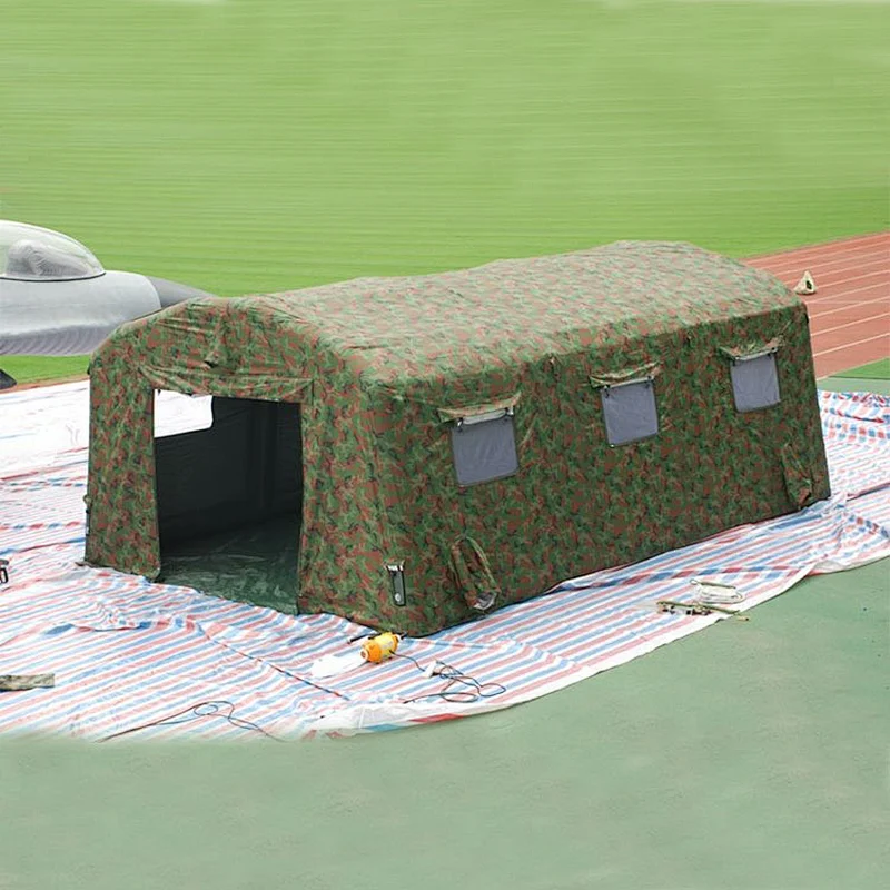 Factory Price Waterproof Army Tent Inflatable Military Camping Tent Outdoor