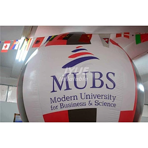 Rooftop Hot Air Balloon Shape Advertising Inflatable Ground Balloon For Promotions