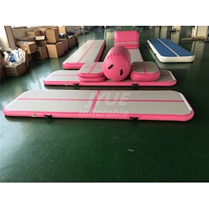 Use Durable Various Home Edition Gymnastic Training Mats Floor Kit Training Inflated Air Track Set For Gymnastics Exercise