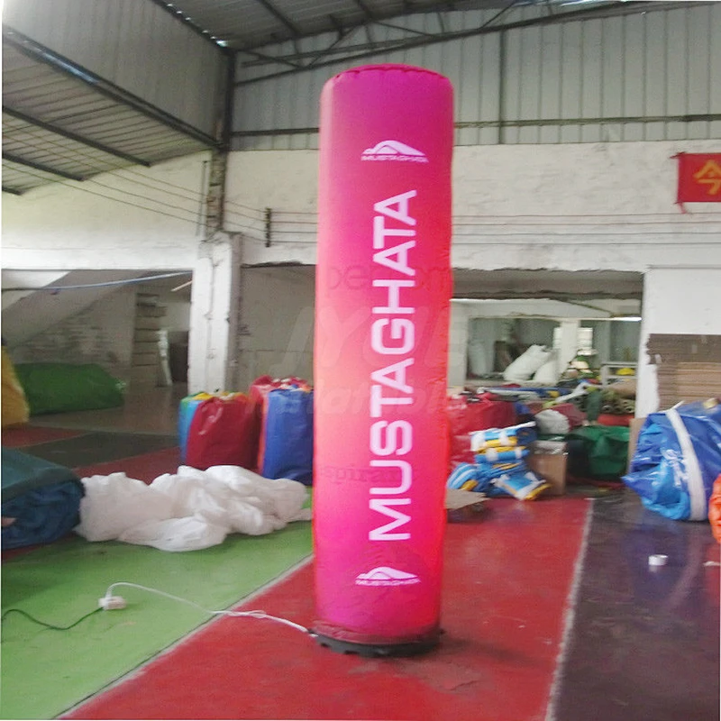 Hot Sae LED Inflatable Color Changing Pillar Inflatable LED Lighting Column For Party Decoration