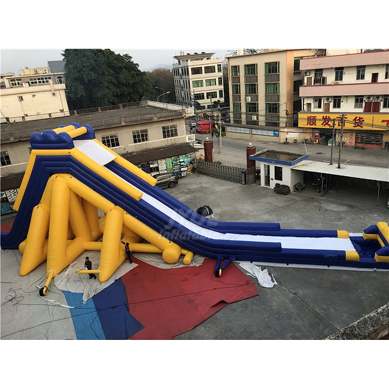 Adult Size Inflatable Water Park Equipment ,  Big Blow Up Water Slides For Sale