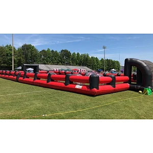 Hot Selling Durable 2019 Outdoor Sport Games Inflatable Football Field Soap Soccer Court Arena Super Slippery And Fun
