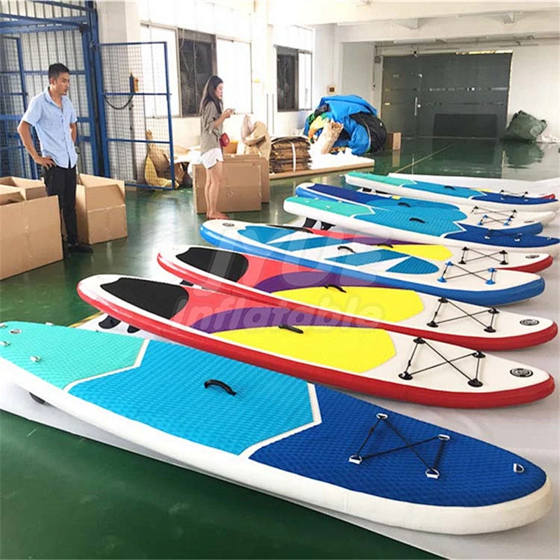 Drop Shipping 11 Feet Sup Standup Inflatable Paddle Board Hard Equipment Electric Pump