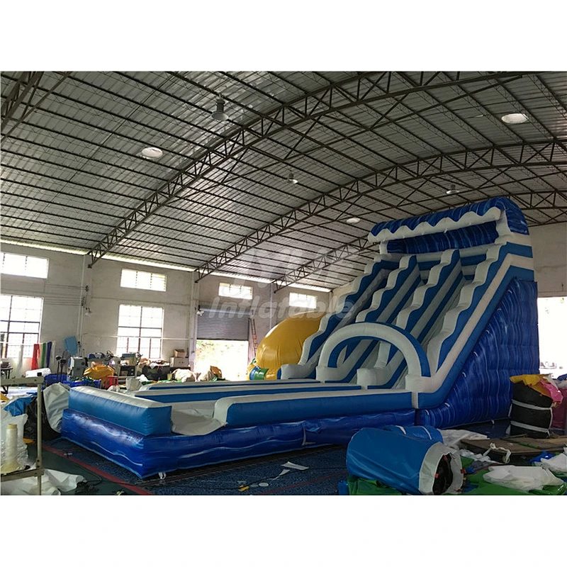 Big Outdoor Playground Adult Cheap Inflatable Blow Up Water Slides For Sale