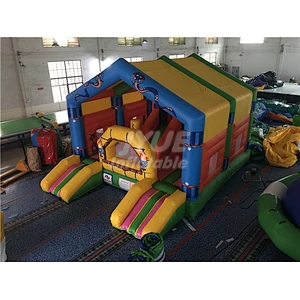 Cheap Amusement Park Bouncy Castle Inflatable Bouncer Jumping Castle For Kids And Adults