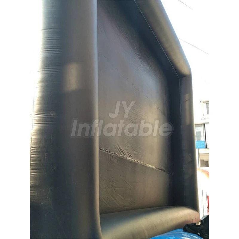 Blow Up Outdoor Inflatable Projector Screen Theater Inflatable Movie Screen For Backyard