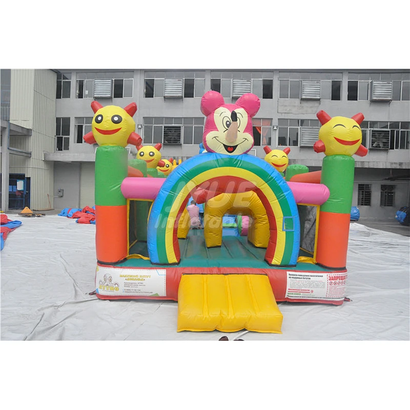 Aminal Amusement Park Indoor Commercial Kids Inflatable Playground Fun City