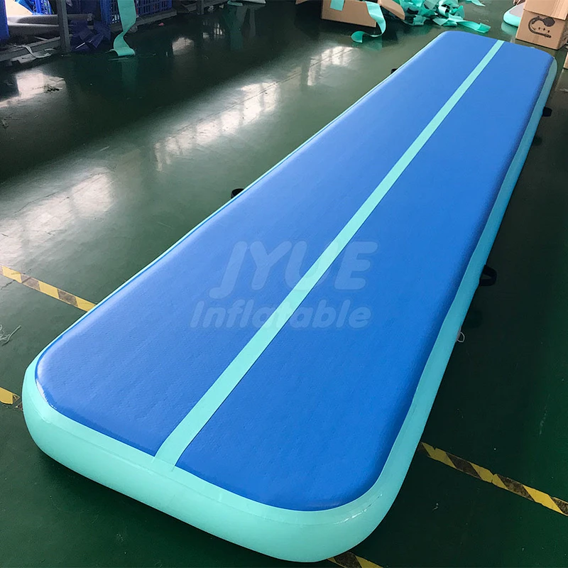Hot Selling Custom Logo Inflatable Air Track With Electric Pump Air Track Gymnastics Tumbling Mat