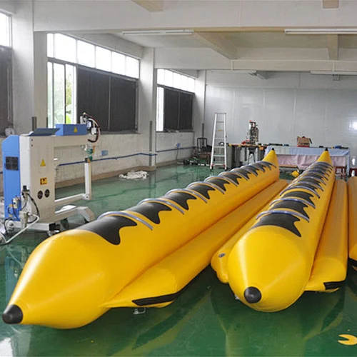 Commercial Double Tubes Inflatable Boat Air Sealed Inflatable Water Banana Boat For 10 Passengers
