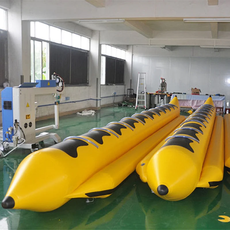 Commercial Double Tubes Inflatable Boat Air Sealed Inflatable Water Banana Boat For 10 Passengers