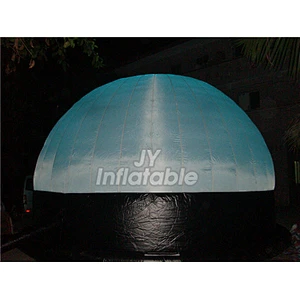 Mobile Digital Cinema Star Projector Inflatable Planetarium Dome Tent With Cover