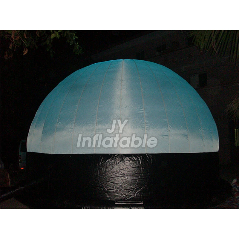 Mobile Digital Cinema Star Projector Inflatable Planetarium Dome Tent With Cover