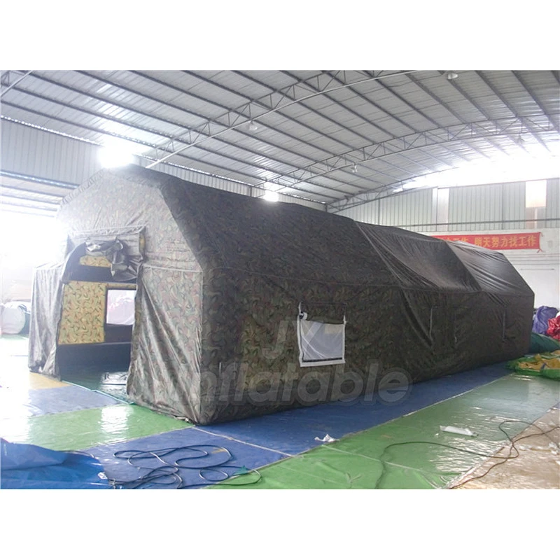 PVC Air Sealed Army Military Inflatable Tent For Emergency Shelter
