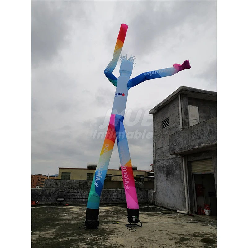6m Air Sky Dancer Inflatable Tube Man With Blower For Outdoor Promotion