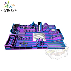 Giant Quality Different Themes Amusement Inflatable Game Park  Trampoline Castle