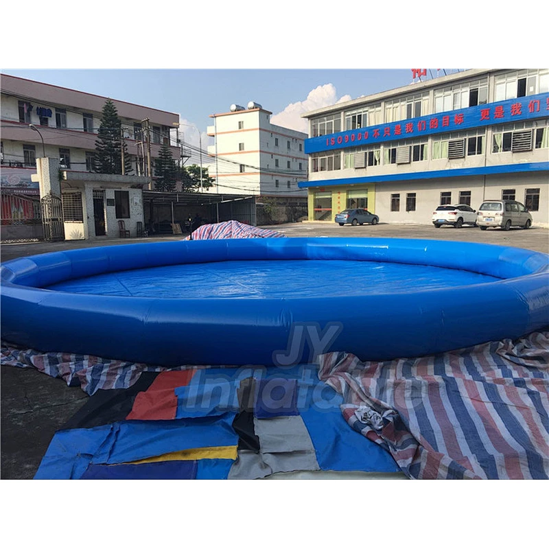 Custom Commercial Swimming Pool For Kids Inflatable Ball Pool With Walking Water Ball