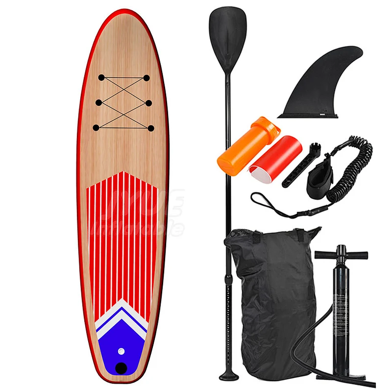 New Design OEM Cheap Wholesale SUPER 10.6 Foldable ISUP Pedal Boards Paddle Board Inflatable Stand Youth & Adult