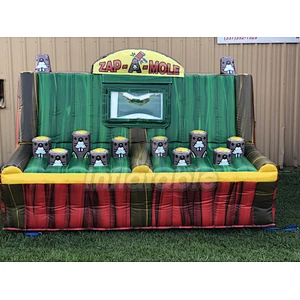 Commercial Whack A Mole IPS Challenge Battle Arcade Games Inflatable Zap A Mole Carnival Interactive Games