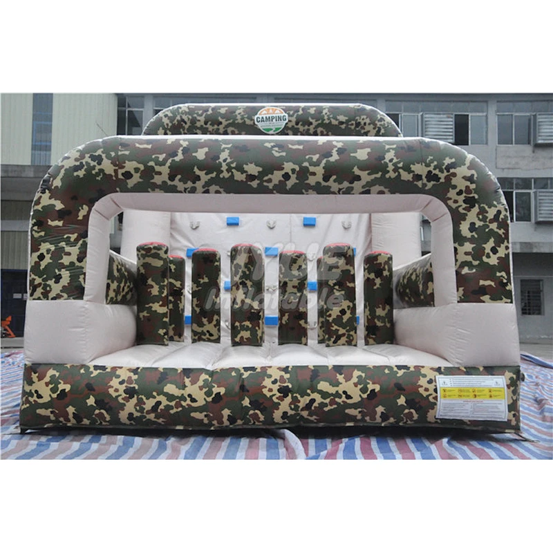 Factory Price Military Extreme Challenge Boot Camp Inflatable Obstacle Course For Sale
