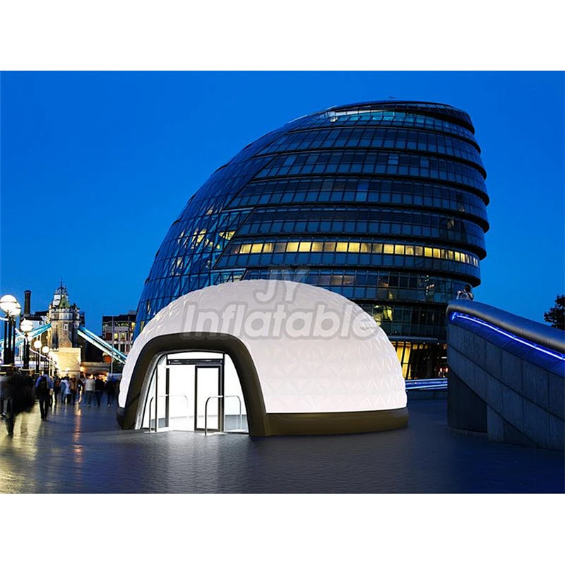 Exhibition Promotion Wedding Marquee Lighting LED Inflatable Tent For Party