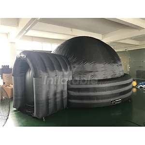 Customized Size 5m 6m Mobile Planetarium Price Inflatable Projector Dome  For School