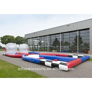 Commercial Grade Outdoor Inflatable Zorb Ball Ramp For Rolling Sport Game