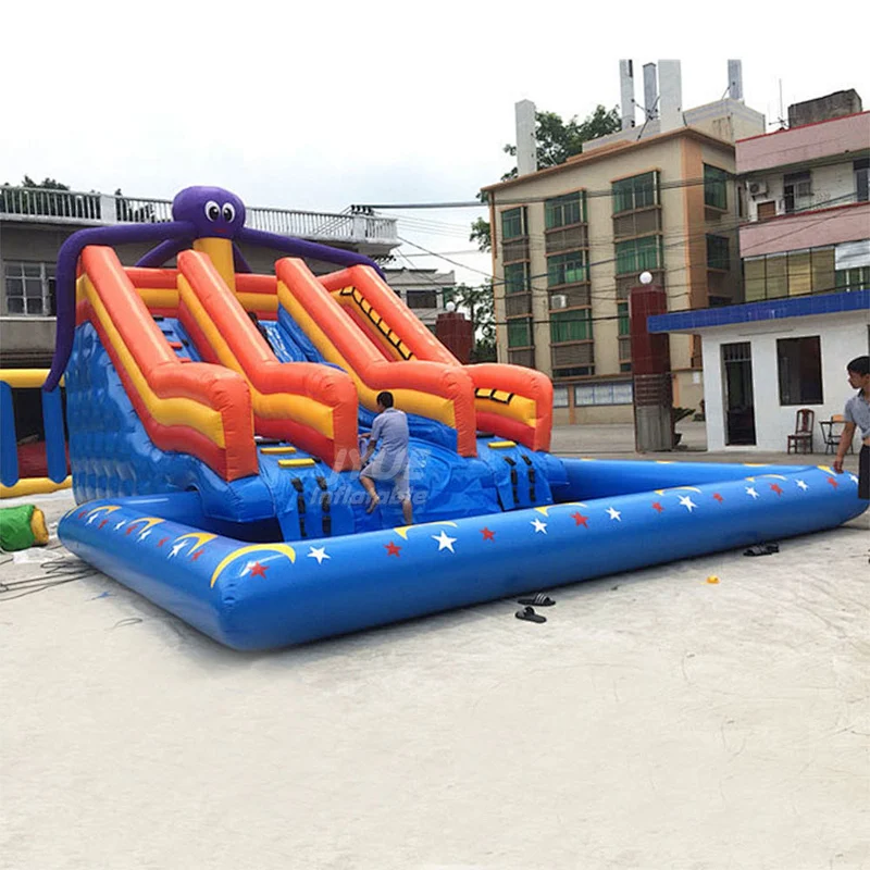 Outdoor Commercial Kids Inflatable Water Park