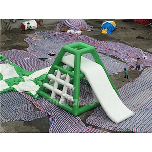 Floating Aqua Sport Outdoor Equipment Inflatable Water Slide Tower
