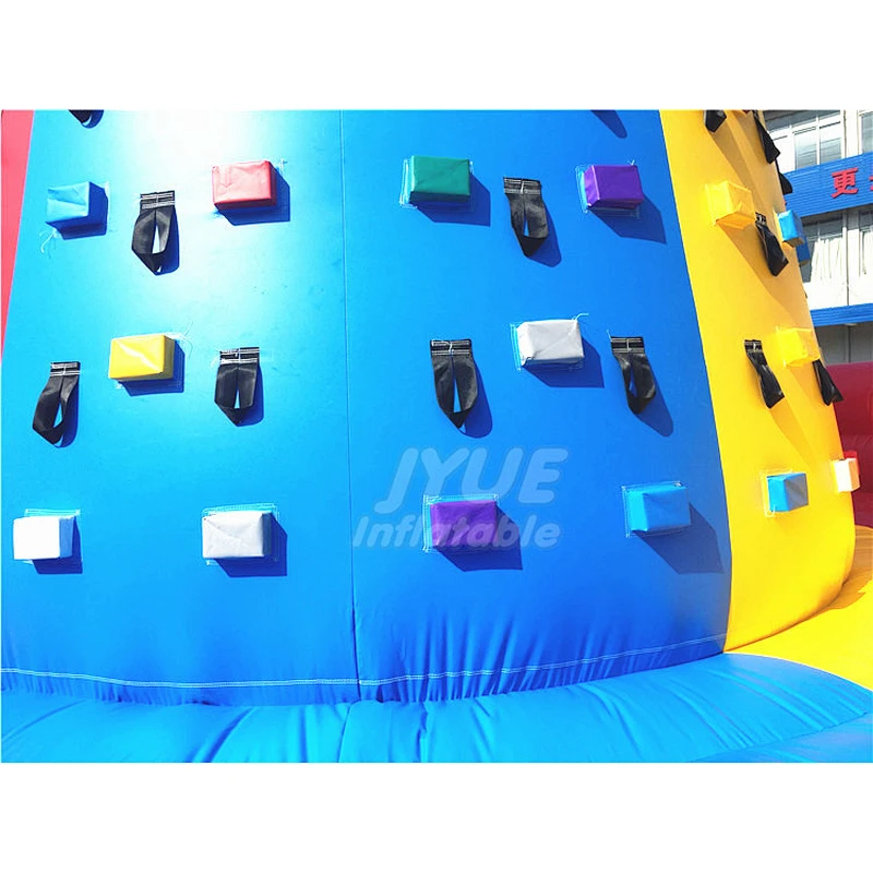 Fun Indoor Kids Playground Giraffe Mobile Inflatable Wall Climbing Children