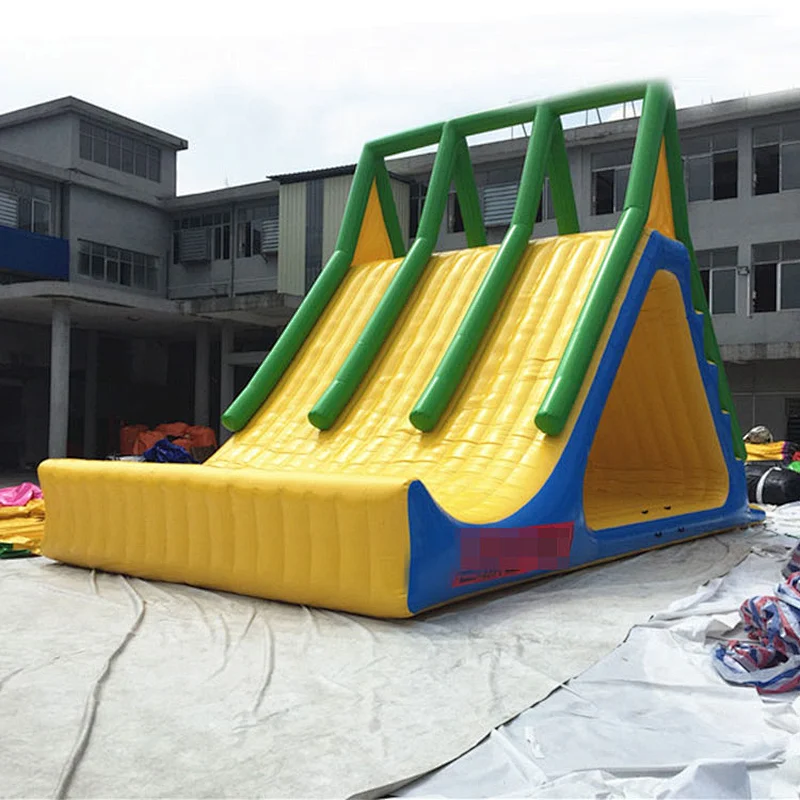 Sport Games Lake Inflatable Floating Water Slide For Sale