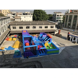 Kids N Adults Indoor Inflatable Theme Park For Sale