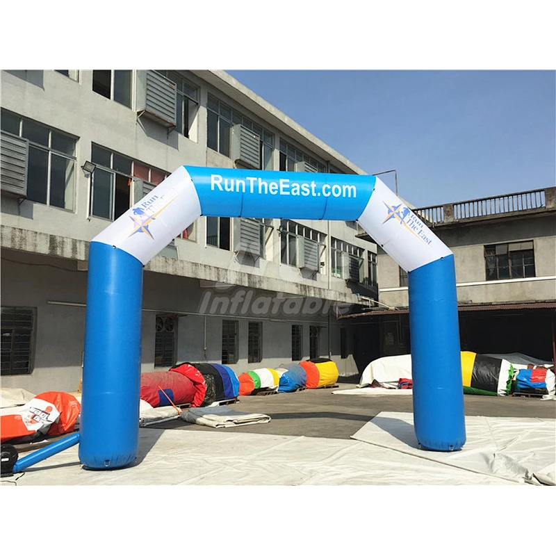 Outdoor Event Promotional Archway Airtight Start Finish Inflatable Entrance Arch