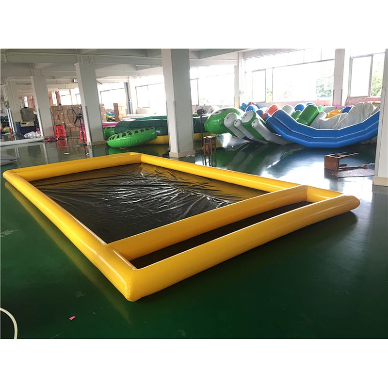 Commercial Machine Customized Water Containment Mat Pvc Portable Inflatable Car Wash Mats
