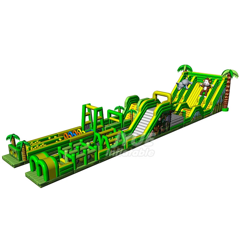 Commercial Adults 5K Sports 5k Inflatable Obstacle Course for Outdoor Event