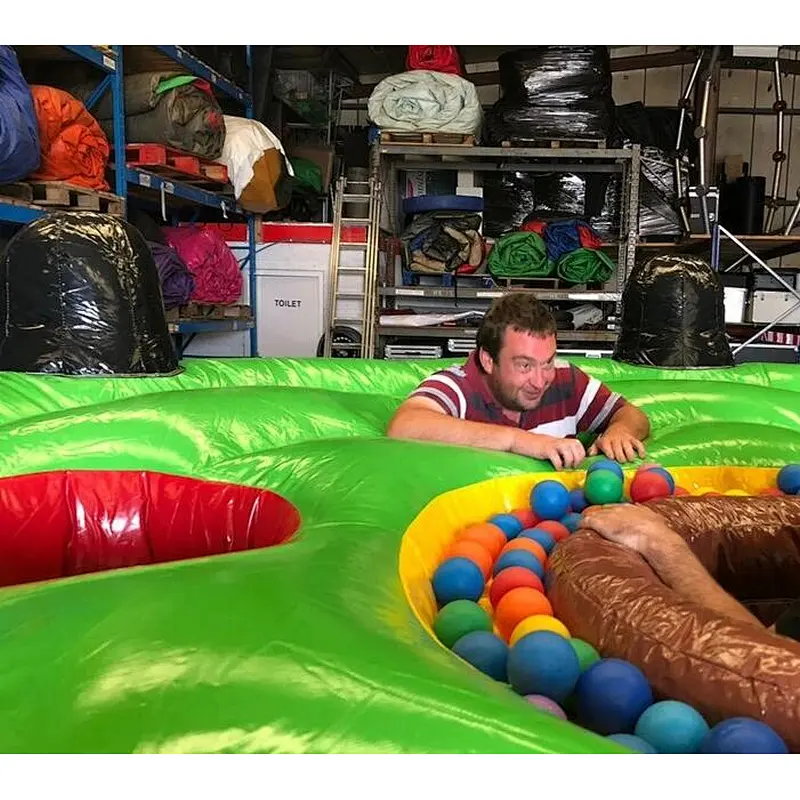 Inflable Juegos 0.55mm PVC al aire libre Adult inflable golpear un juego de mole
