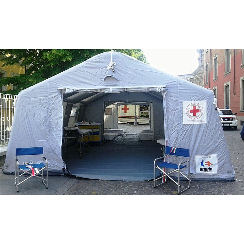 Outdoor Waterproof Emergency Survival Field Hospital Medical Disaster Relief Inflatable For Sick People