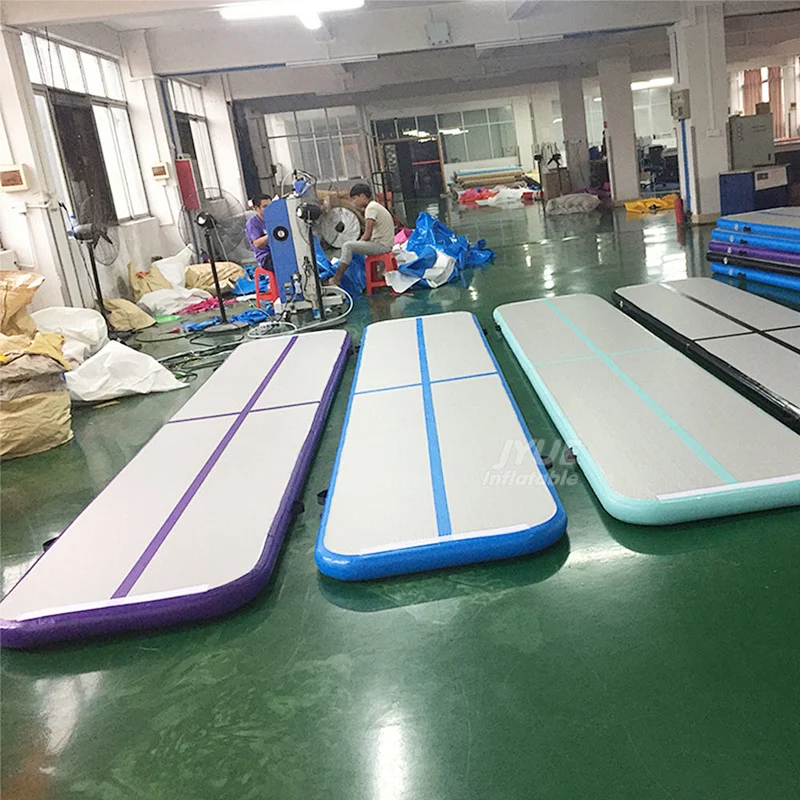 China Factory Supplies Hand Made Competitive Prices Inflatable Gym Air Tumble Track Tumbling Mat Home Airtrack For Gymnastics