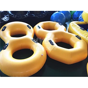 0.75mm PVC 48' Waterpark Family Tube 2 Person Plastic Water Slide Tube