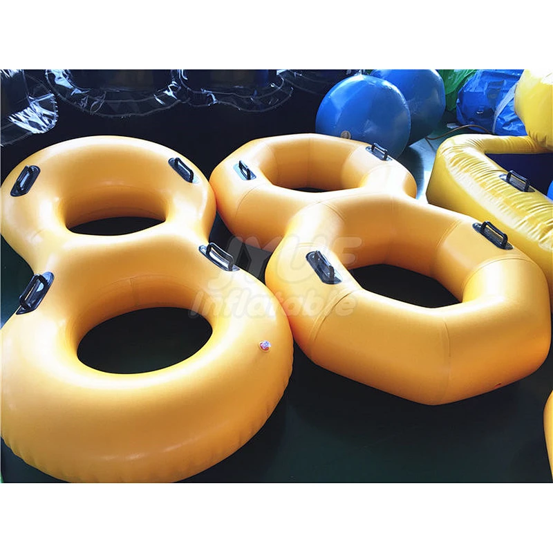 0.75mm PVC 48' Waterpark Family Tube 2 Person Plastic Water Slide Tube