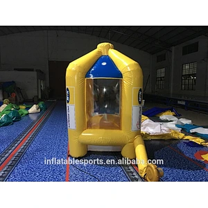Hot Sale Inflating Money Booth Inflatable Cube Cash Machine For Advertising Activity