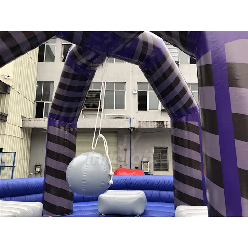 Outdoor Inflatable Sport Game Interactive Bouncy Wrecking Demolition Ball