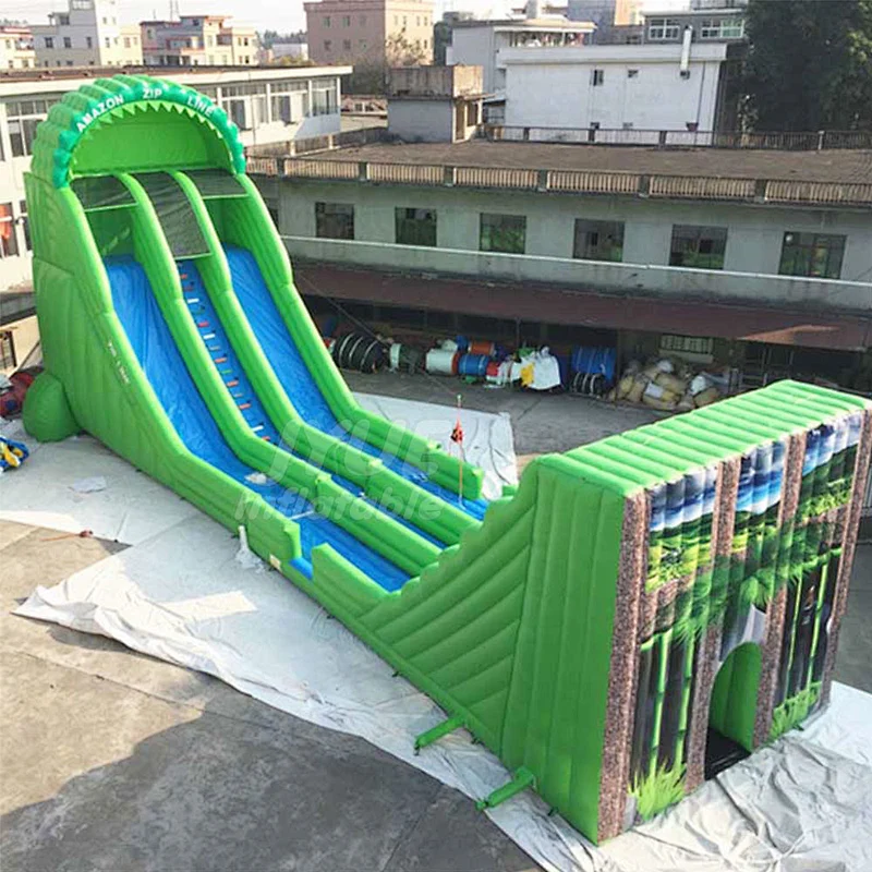 Amazon Inflatable double line Zip Line
