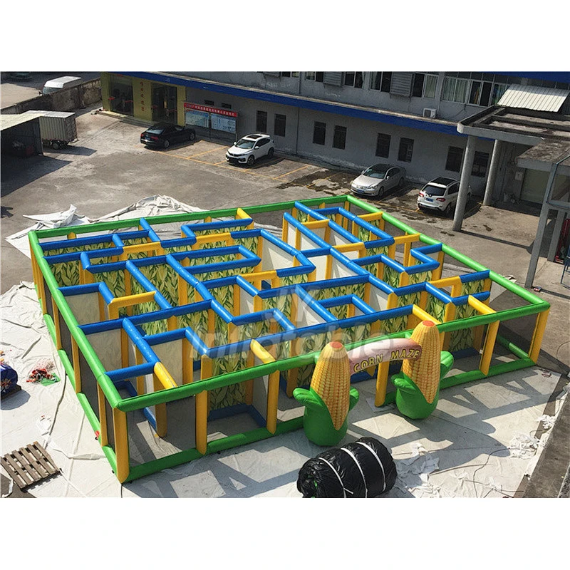 Hot Sale PVC Inflatable Maze Game Jumping Game Inflatable Item For Event