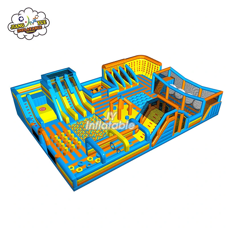 Giant Quality Different Themes Amusement Inflatable Game Park  Trampoline Castle