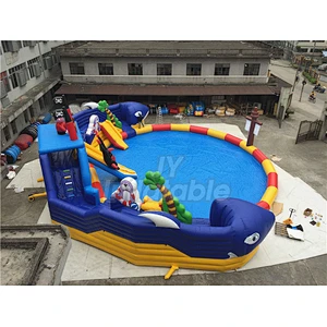 Summer Hot Sale Water Playground Fun Manufacturer Inflatable Water Park For Adults
