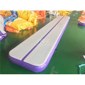 Jiangyue Factory Supplies Wholesale Outdoor Used Cheap Air Tumble Mats Trampoline Inflatable Air Track Gymnastics For Gym