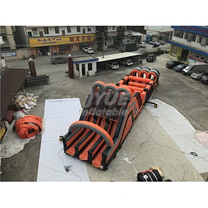 Team Building Games Inflatable Obstacle Course Challenge Inflatable Party Games For Adults