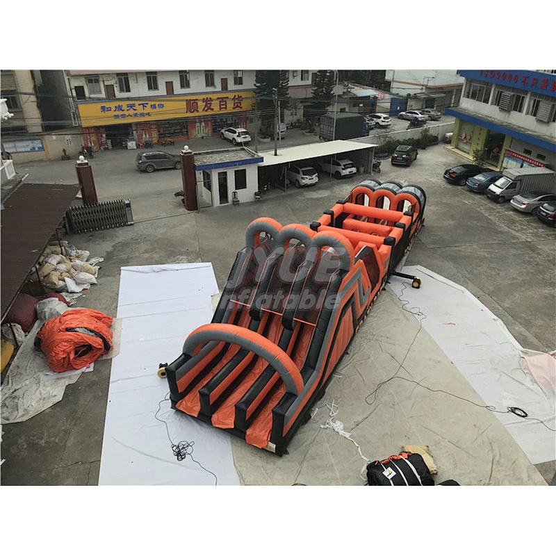 Team Building Games Inflatable Obstacle Course Challenge Inflatable Party Games For Adults